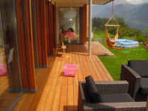 Terrassenboden Lärche in Völlan