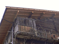 Dachsanierung  Stadel in St. Walburg